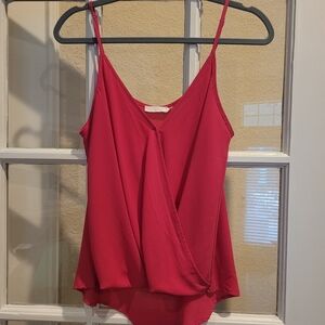 Lush hot pink spaghetti strap top